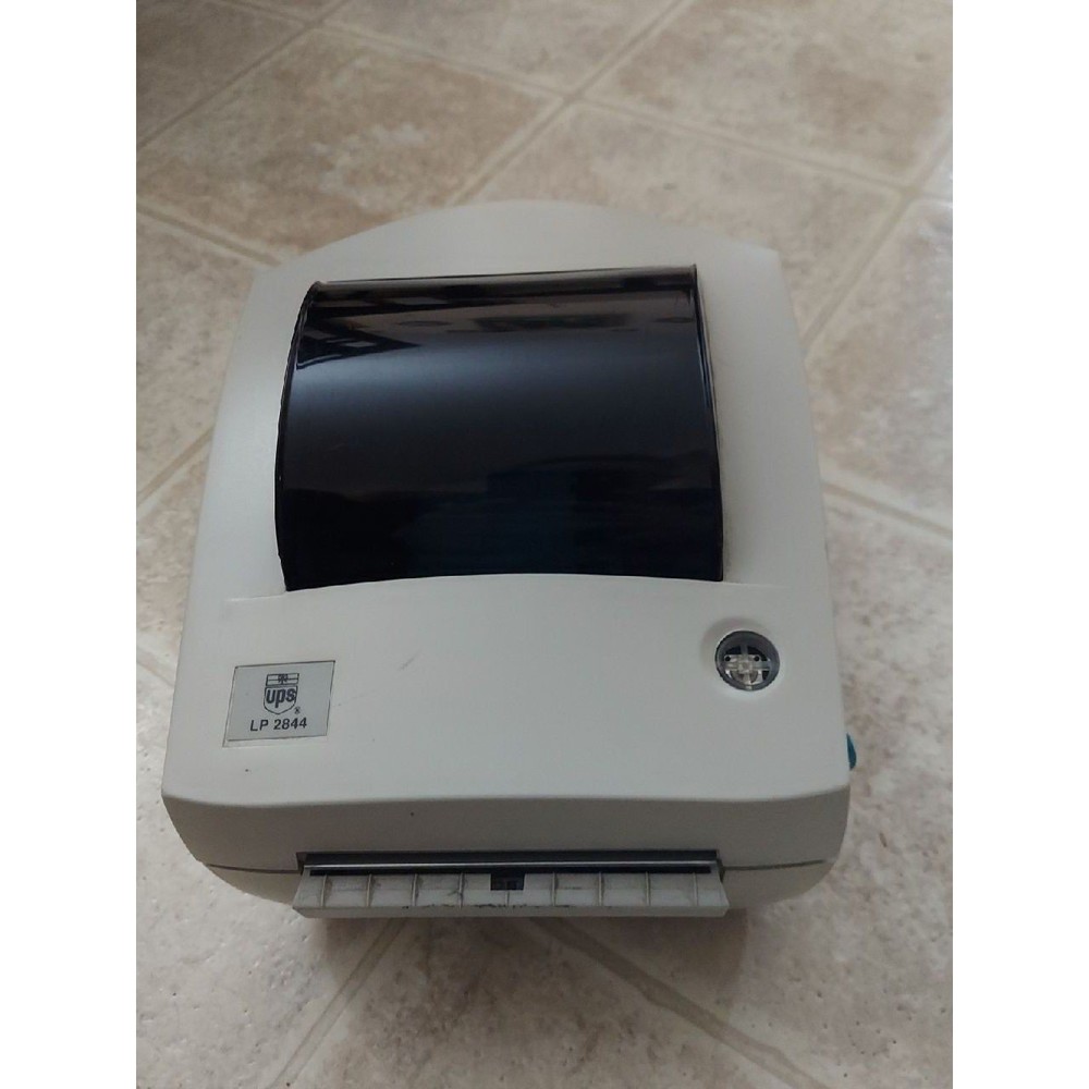 Zebra‎ UPS LP2844 thermal shipping barcode label printer - As Is